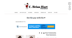 Desktop Screenshot of cbrianhartinsurance.com